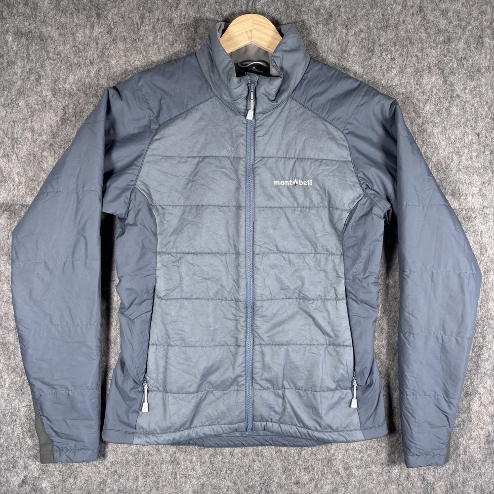 Montbell UL Thermawrap Jacket‎ Full Zip Bkue Gray Full Zip Gorpcore 1101598